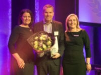 Salgsdirektør i Comwell Henrik Hjorth modtog Årets møde- og eventsted award 2017