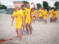 DGI Ocean Rescue Camp hvor børn og unge  lærer livredning År 2013. Foto: Kristina Møller