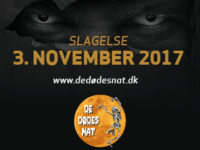 De Dødes Nat 3.November 2017, Slagelse.