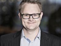 Morten Højbjerg Damm er ny områdedirektør i Sparekassen Kronjylland. Pressefoto