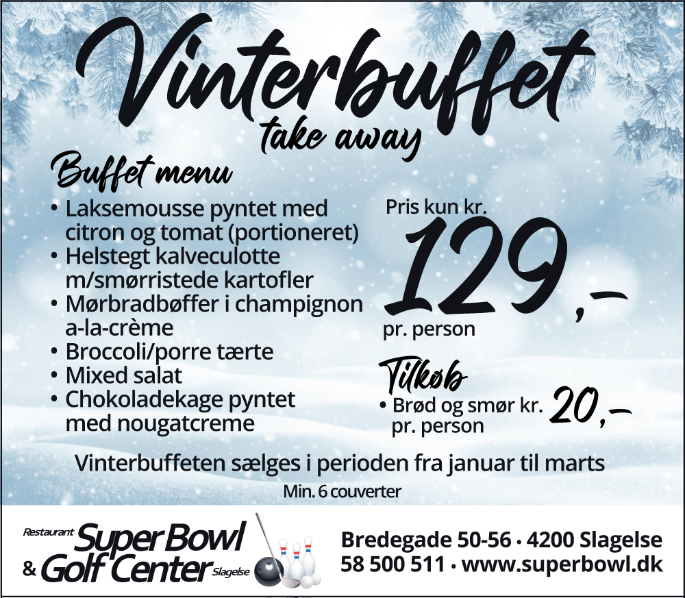Vinterbuffet - take away