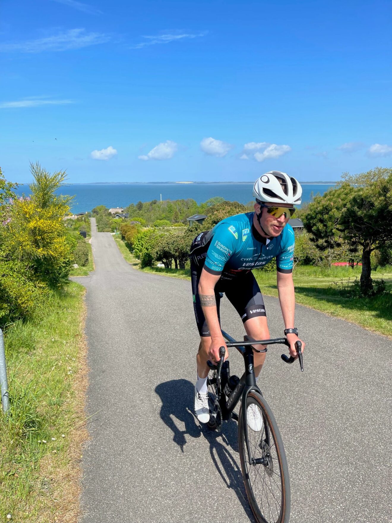 Kasper Dixen fra Slagelse cykler til tops i Alpe d’Huez og Galibier for en verden uden sclerose