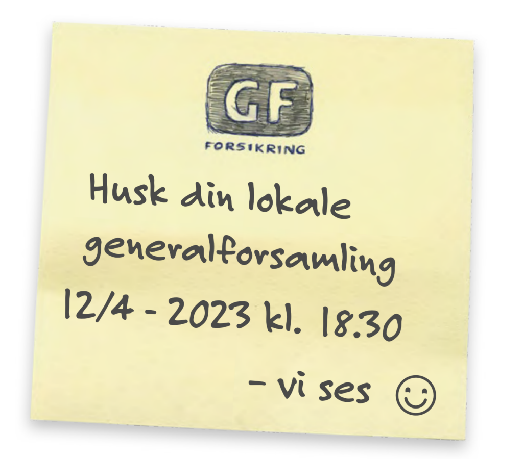 Generalforsamling i GF Vestsjælland