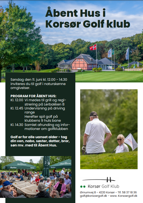 Åbent Hus i Korsør Golf klub