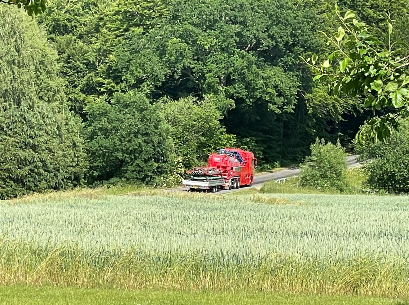 Sommertravlhed hos Sydvestsjællands Kloakservice