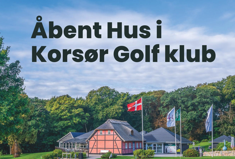 Åbent hus i Korsør Golf klub