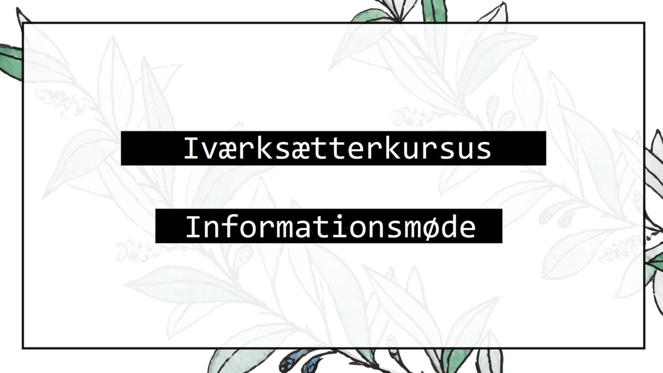 Iværksætterkursus - noget for dig?