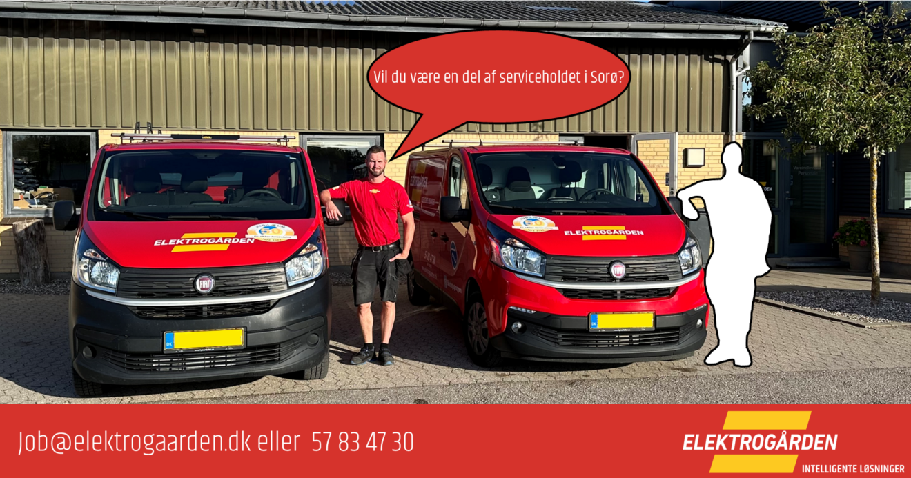 Elektrikere søges!