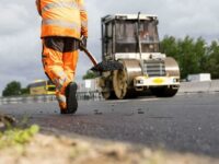 Der vil blive skiltet med en omkørselsrute, mens arbejdet står på. Foto: Vejdirektoratet