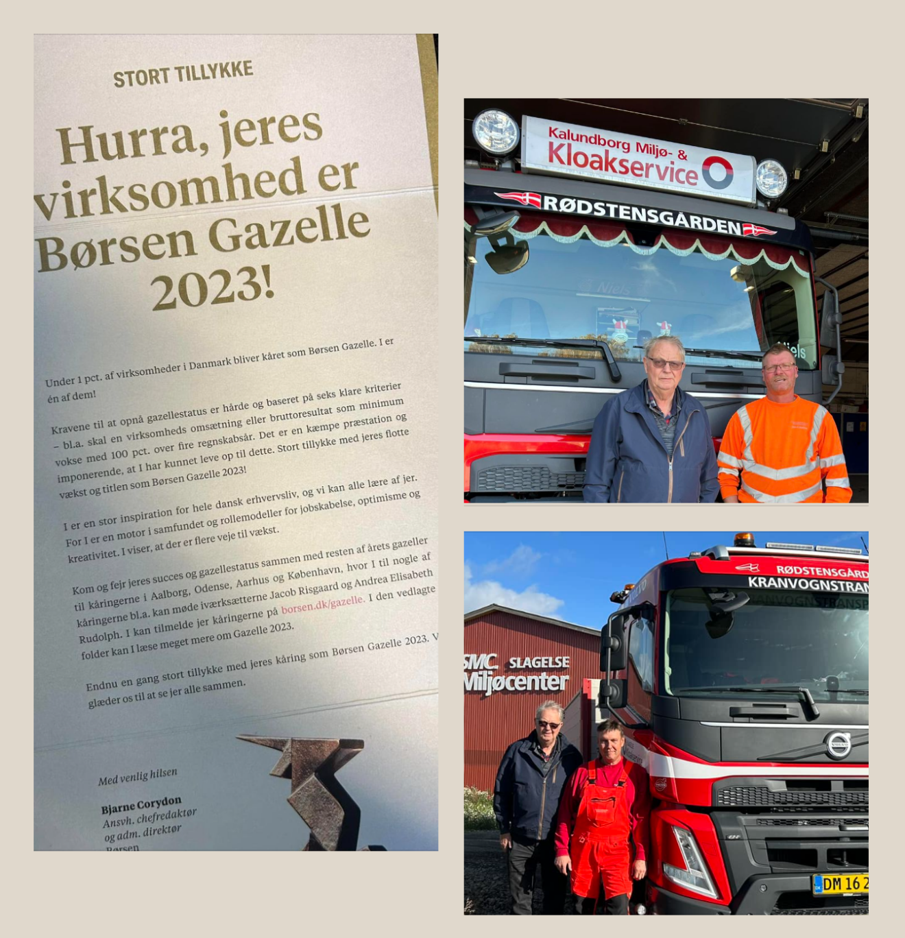 Slagelse Kloakservice er BørsenGazelle2023