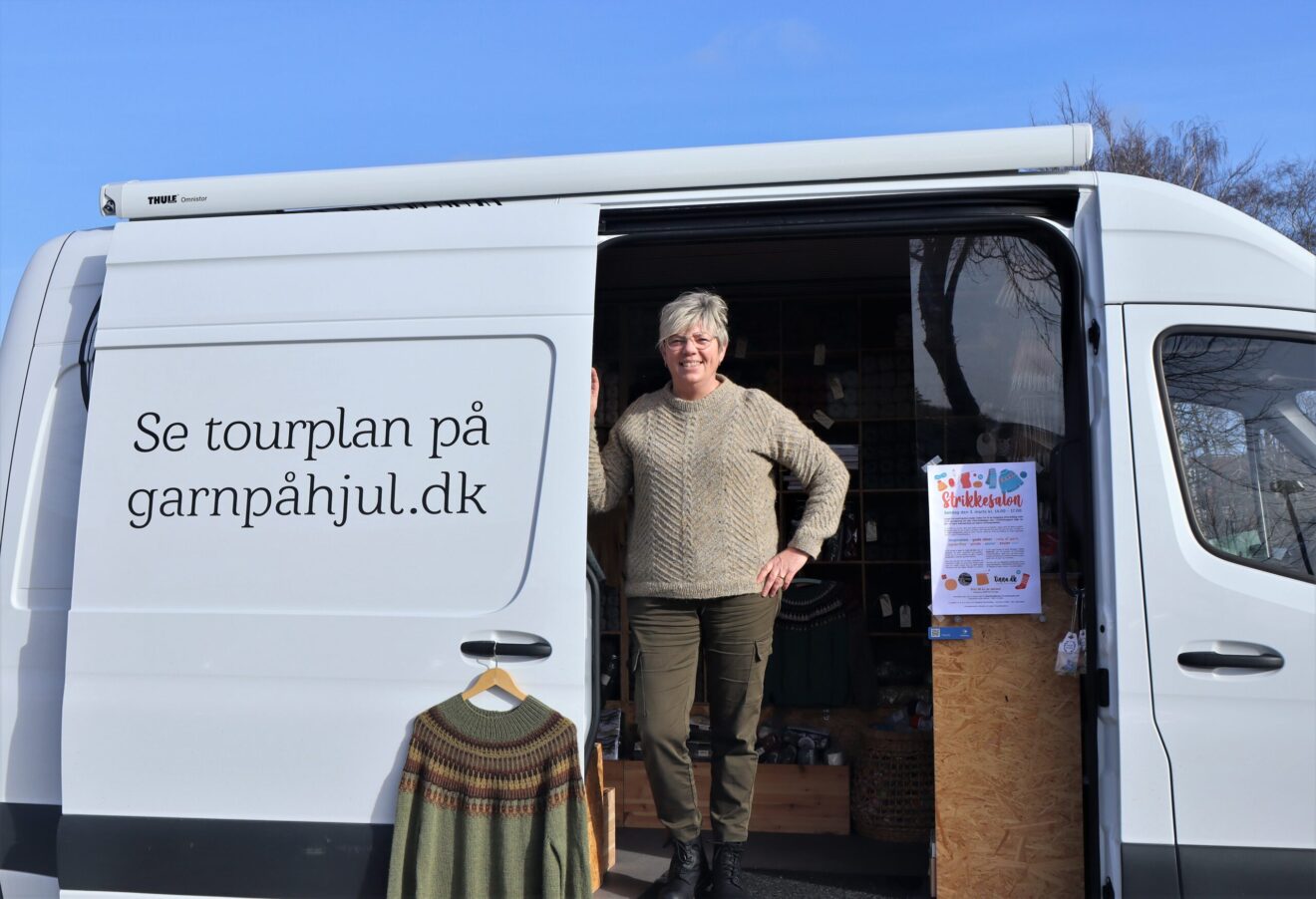 Garn på hjul kører ud i sommerlandet