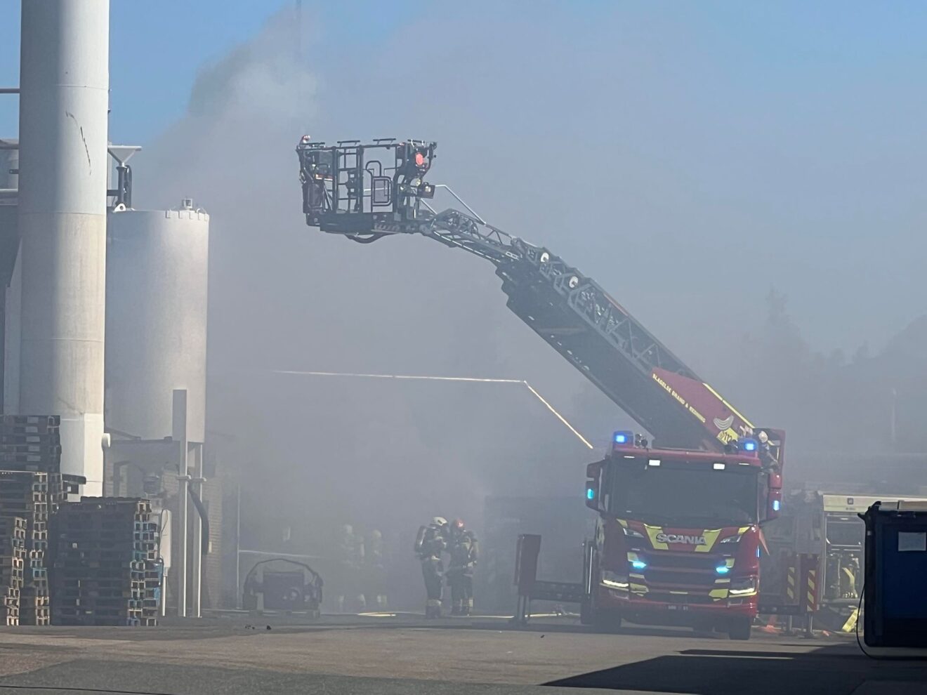 Jernstøberi i brand