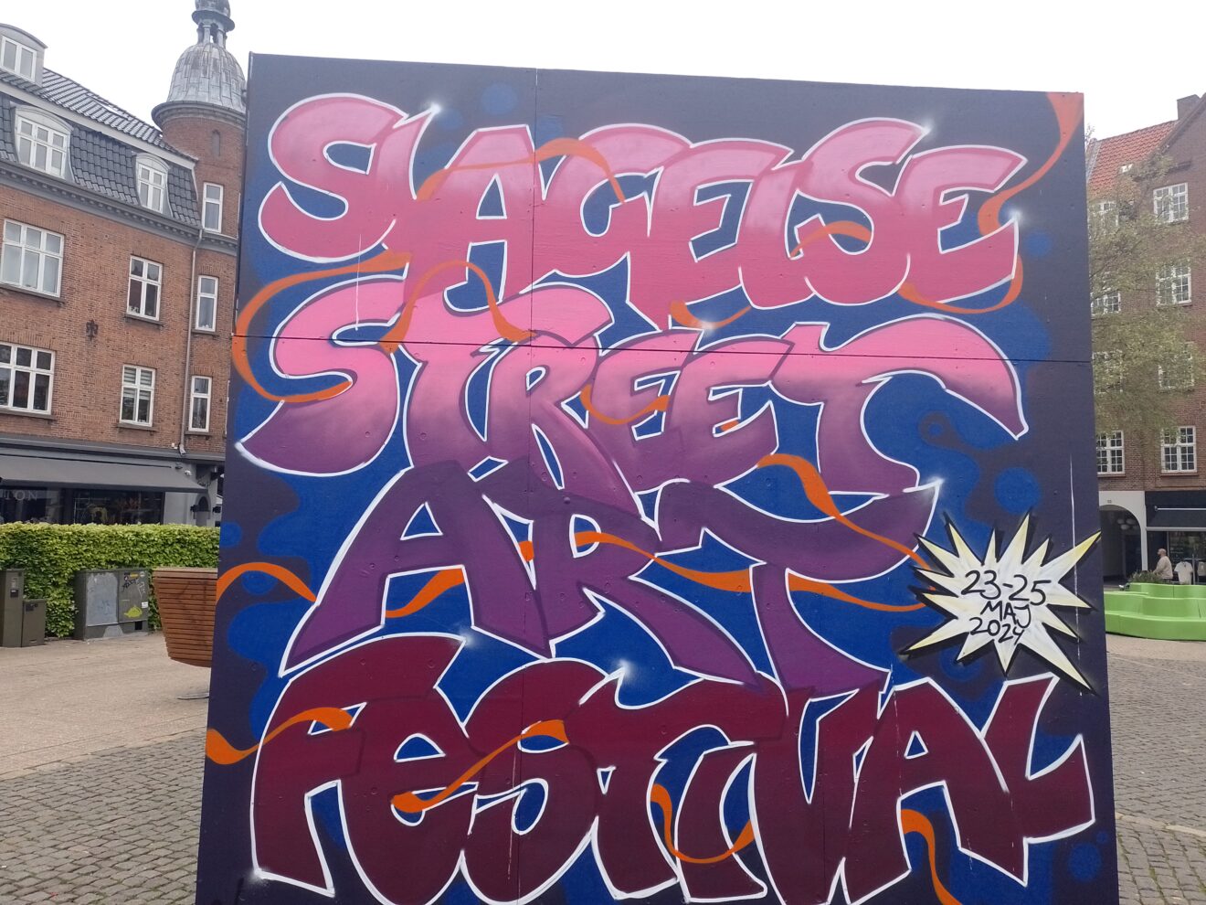 Tag hele familien med til Slagelse Street Art Festival