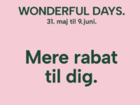 Wonderful Days er i fuld gang