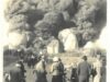 SOE sprængning af Det danske Petroleums Aktieselskabs anlæg i Holbæk. Foto: Museum Vestsjælland
